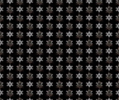 Çiçeksel fantezi tasarımı ve parlak bir arka plan çizimi. Düz Çiçek Elementleri Tasarımı. Renkli Bahar Teması çizim şablonu.