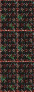 Tekstil ya da kitap kapakları, imalat, duvar kağıtları, baskı, hediye paketi ve yapıştırma kitabı için çiçeksiz arka plan. Küçük çaplı çiçeklerdeki basit şirin desenler. Raster illüstrasyonu.