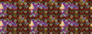 Raster illüstrasyonundaki çiçek desenli çizim. Suluboya tarzında renkler üzerine çiçekler.