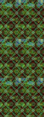 Renkli Bahar Teması eskiz kalıbı. Yeşil ve kahverengi renkli çiçekler. Düz Çiçek Elementleri Tasarımı. Güzel çiçek deseni..