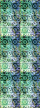 Mavi renklerde, altın elementli, kusursuz altın desenler. Mavi renklerde ve altın elementlerle kusursuz klasik desen. Noel, kar tanesi, yeni yıl.