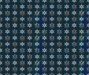 Çiçekli el çizimi çizimi deseni. Modern gösterişli mavi raster arka plan duvar kağıdı çizimi klasik çizgili iz sürme desenli çiçekler, çiçekli süsler.