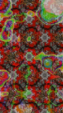 Doğum günü kartı ya da düğün davetiyesi. Çiçek arkaplan. Kahverengi, gri ve kırmızı renklerde. Çiçekli tebrik kartı. Suluboya çiçek buketi. Raster illüstrasyonu.