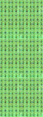 Yeşil renkli çiçekler. Sevimli çiçek raster deseni. Sketch Colour Spring Theme eskiz kalıbı. Düz Çiçek Elementleri Tasarımı.