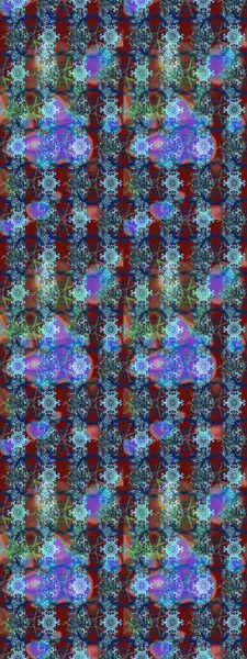 Raster illüstrasyonu. Çizim çiçek deseni duvar kâğıdı olarak kullanılabilir. Renkli çiçekler.