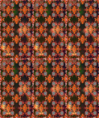 Hediye ambalaj kağıdı, tebrik kartları, posterler ve pankart tasarımı. Raster düz çiçekleri pürüzsüz desen. Kahverengi ve gri renkte çiçekler.