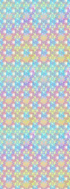 Şirin karalamalı çiçek desenli çizim. Raster illüstrasyonu. Robot resim stilinde nötr renkler. El yapımı çiçek ve bitki koleksiyonu. Raster illüstrasyonu.