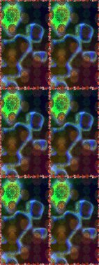 Renkli Bahar Temalı Kusursuz Arkaplan. Raster Şirin kumaş deseni. Düz Çiçek Elementleri Tasarımı. Kusursuz bağbozumu.