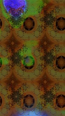 Renkli çiçekler. Renkli Bahar Teması eskiz kalıbı. Sevimli çiçek raster deseni. Düz Çiçek Elementleri Tasarımı.