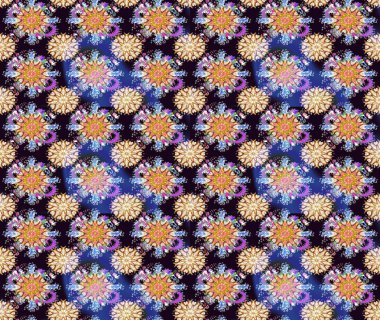 Parlak elementlerin. Çizim çiçek deseni duvar kağıdı, web sitesi arka planı, ambalaj kağıdı, davetiye, broşür, afiş veya web sitesi için kullanılabilir. El çizimi Raster illüstrasyonu.