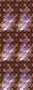 Sketch Floral Pattern in Raster illustration. Fancy fabric pattern. Colour Spring Theme sketch pattern Background. Flat Flower Elements Design.