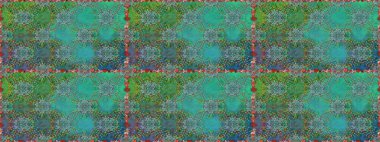 Klasik çiçekler. El çizimi, soyut ve süslü elementler. Suluboya resim taklit Raster çizimi. Yeşil ve mavi renkler. Yaz çiçekleri teması.