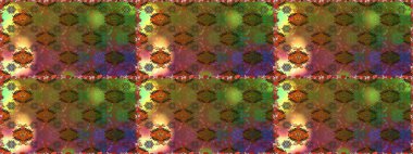 Raster illüstrasyonu. Anti-stres için soyut örnek sayfası. Kahverengi ve yeşil renklerde.