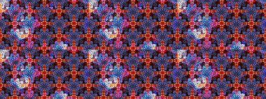 Raster çiçek desenli çiçek deseni, yapraklar, dekoratif elementler, sıçrama, lekeler, el çizimi kontur çizgileri ve Doodle çizim stili, grafik raster çizim çizimi.