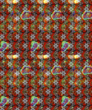 Raster illüstrasyonundaki çiçek desenli çizim. Gri renkli çiçekler.