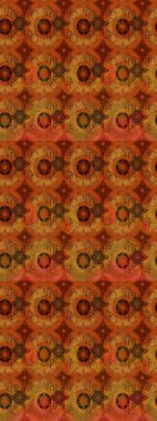 Kumaş, duvar kağıdı ve kağıt üzerine baskı yapmak için gelişen arka plan. Raster illüstrasyonu. Eski usul küçük çiçekli şirin bir eskiz deseni. Moda arka planında parlak buketler.