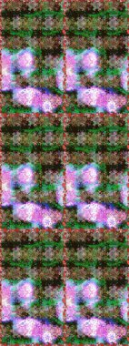 Raster illüstrasyonu. Küçük çiçekteki kusursuz desen. Hoş bir çiçek geçmişi var. Güzel kumaş deseni.