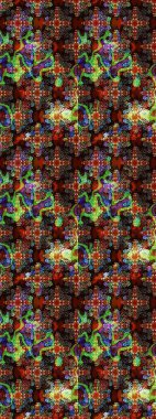 Raster Güzel kumaş deseni. Çiçek arkaplan ile soyut zarafet çizim deseni.