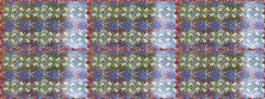 Renkli Bahar Temalı Kusursuz Arkaplan. Gri ve nötr renkte çiçekler. Çiçeksiz desenli arka plan, yaz çiçekleri. Düz Çiçek Elementleri Tasarımı.