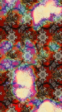 Şekil verilmiş çiçeklerle eskiz deseni. Çiçek deseni duvar kağıdı, desen dolguları ve web sayfası arka planı için kullanılabilir. Süslü zentangle çizim dokusu, soyut çiçeklerle süslenmiş..