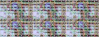 Suluboya çizim kalıbı. Çiçek izi. Suluboya tarzında nötr renkler üzerine çiçekler.