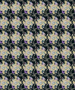 Küçük çiçekteki sevimli çiçek deseni. Gri renkli çiçekler.