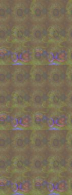 El çizimi Raster çizimi. Parlak elementlerin. Çizim çiçek deseni duvar kağıdı, web sitesi arkaplanı, paket kağıdı, davetiye, broşür, pankart veya web sitesi için kullanılabilir.