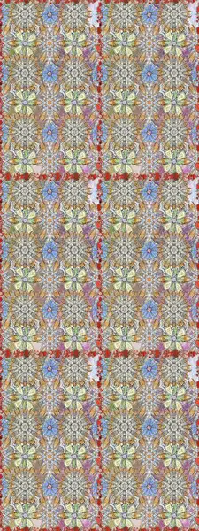 Raster - stok. Kusursuz bir arka plan modeli. Suluboya, elle çizilmiş. Vadinin gri ve nötr renklerinde çiçekleri.