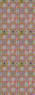 Küçük çiçekteki sevimli çiçek deseni. Tarafsız ve gri renklerde yaz çiçekleri. Raster illüstrasyonu. Raster deseni.