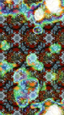 Sevgililer günü ve tebrik kartı konsepti için şık bir davetiye. Çiçek kompozisyonu, el boyası, hassas şablon. Üst manzara, yumuşak stil. Yeşil ve mavi renkte manzaralı çiçek deseni.