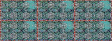 Sorunsuz çiçek deseni kaydırma kağıt, davet, el ilanı, afiş veya Web sitesi Web sitesi arka plan duvar kağıdı için kullanılabilir. Elle çizilmiş Raster resim. Parlak unsurları.