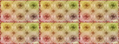 Suluboya kusursuz desen. Dekorasyon ve tasarım için güzel bir desen. Raster illüstrasyonu. Eski model. Moda baskısı. Çiçeğin suluboya çizimlerinin zarif deseni.