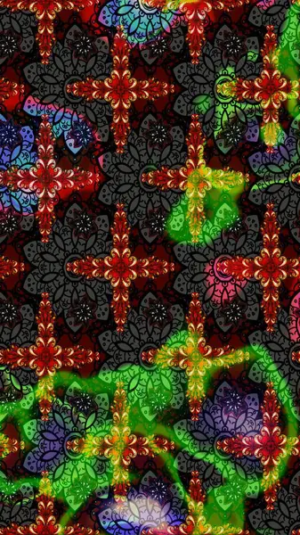 Hediye ambalaj kağıdı, tebrik kartları, posterler ve pankart tasarımı. Siyah ve gri renkli çiçekler. Raster düz çiçek çizim deseni.