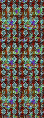 Küçük çiçekteki sevimli çiçek deseni. Modaya uygun kumaş deseni. Tony 'nin kumaş kalıbını çiz. Raster illüstrasyonu.