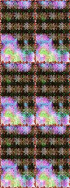 Küçük çiçekteki sevimli çiçek deseni. Güzel kumaş deseni. Raster illüstrasyonu. Güzel karalama çiçekleri olan kusursuz çiçek deseni..