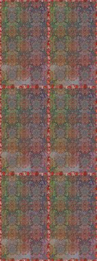 Güzel, parlak, pürüzsüz kumaş, tuval. Raster illüstrasyonu. Şablon, pürüzsüz, çiçekli kenar. Çiçek çelengi. Kıvırcık, parlak örgü. Klasik eski arkaplan.