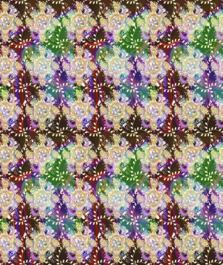 Raster güzel bir çiçek deseni çizmiş. Bahar mevsimi. Tarafsız renklerde çiçekler. Tatil havası. Nazik romantik baskı.