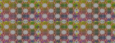 Nazikçe, güzel çiçek arkaplanı. Çiçekli karalama şeklinde Raster çiçek deseni. Kahverengi ve gri renkte çiçekler.