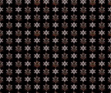 Düz Çiçek Elementleri Tasarımı. Renkli Bahar Teması eskiz kalıbı. Raster illüstrasyonundaki çiçek desenli çizim. Siyah renkte çiçekler.