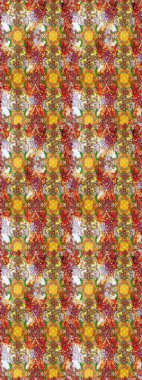 Yumuşak fayans. Yumuşak pamuk tasarımı. Raster 'ın taze dokusu. Sarma, tekstil ve duvar kâğıdı için kusursuz çiçek arkaplanı. Klasik çiçek deseni.