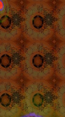 Tatil havası. Raster güzel bir çiçek deseni çizmiş. Nazik romantik baskı. Bahar mevsimi. Kahverengi ve gri renkte çiçekler.