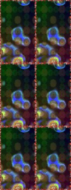 Gri ve kahverengi renklerde. Anti-stres için soyut örnek sayfası. Raster illüstrasyonu.