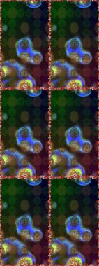 Gri ve kahverengi renklerde. Anti-stres için soyut örnek sayfası. Raster illüstrasyonu.