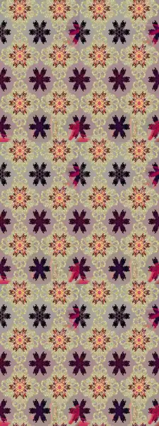 Bej renkli kıvırcık çiçekler bej renklerde şekillenir. Raster illüstrasyonu. Klasik çiçek tasarım elementleri.