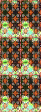 Raster deseni. Nazik, yaz çiçekleri kahverengi ve gri renklerde. Küçük çiçekteki sevimli çiçek deseni. Raster illüstrasyonu.