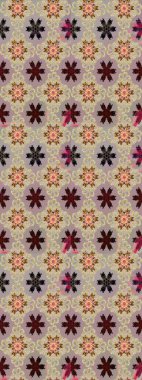 Suluboya desenli çiçek deseni. Çiçeğin suluboya çizimlerinin mükemmel deseni. Dekorasyon ve tasarım için güzel bir desen. Moda baskısı. Ayarlanmış.