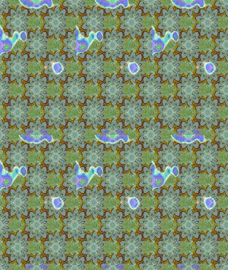 Raster deseni. Küçük çiçekte güzel bir çiçek deseni var. Çiçekli çiçek deseni, suluboya..