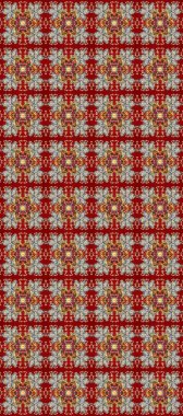 Paisleys zarif çiçek desenli arkaplan duvar kâğıdı çizimi. Güzel, modaya uygun, modern, üç boyutlu sanat eseri. Altın ve gri, kahverengi ve kırmızı desenli çiçek yaprakları ve süslemeleri..