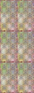 Tarafsız ve gri renkli şirin çiçek desenleri. Raster Modaya uygun kumaş deseni. Renkli Bahar Temalı Kusursuz Arkaplan. Düz Çiçek Elementleri Tasarımı.