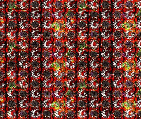 Organik elementler. Suluboya etkisi. Botanik çizim kalıbı. Raster deseni.